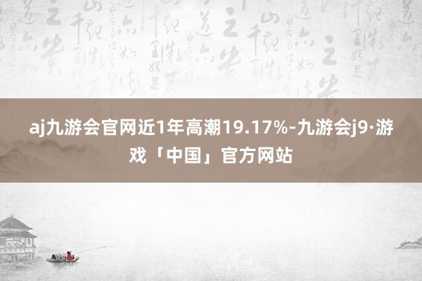 aj九游会官网近1年高潮19.17%-九游会j9·游戏「中国」官方网站